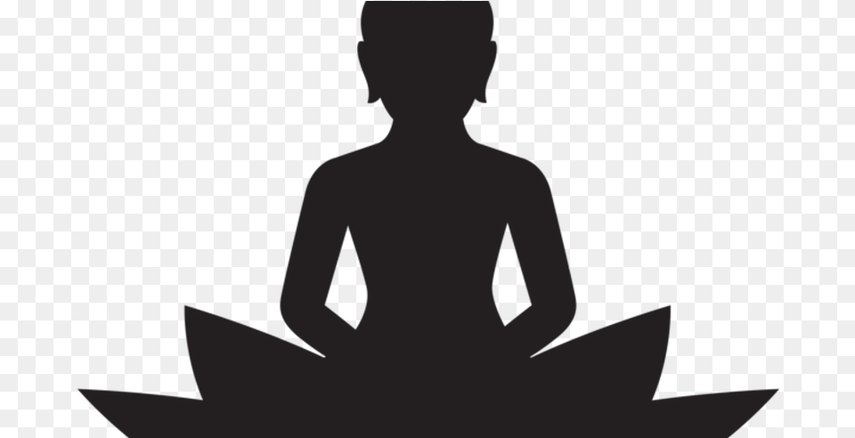 Meditating Buddha Silhouette Clip Art Silhouette Buddha Clipart, Person Free Png