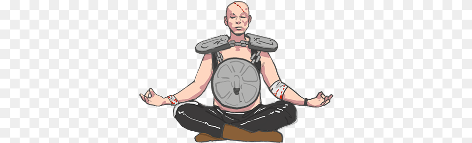 Meditatingguy Sitting, Adult, Female, Person, Woman Png