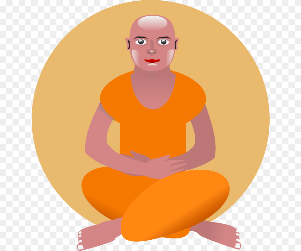 Meditation, Photography, Monk, Person, Sitting Free Transparent Png