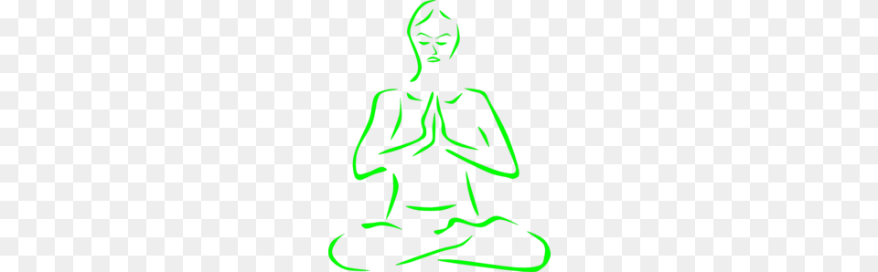 Meditation Clipart Patient Person, Light, Neon, Face, Head Free Png