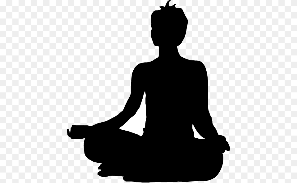 Meditation Download Meditation, Silhouette, Electronics, Hardware, Adult Free Png