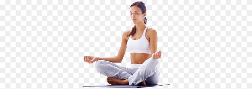Meditation Image Yoga By Patricia A Ralston, Person, Sitting, Adult, Female Free Png Download