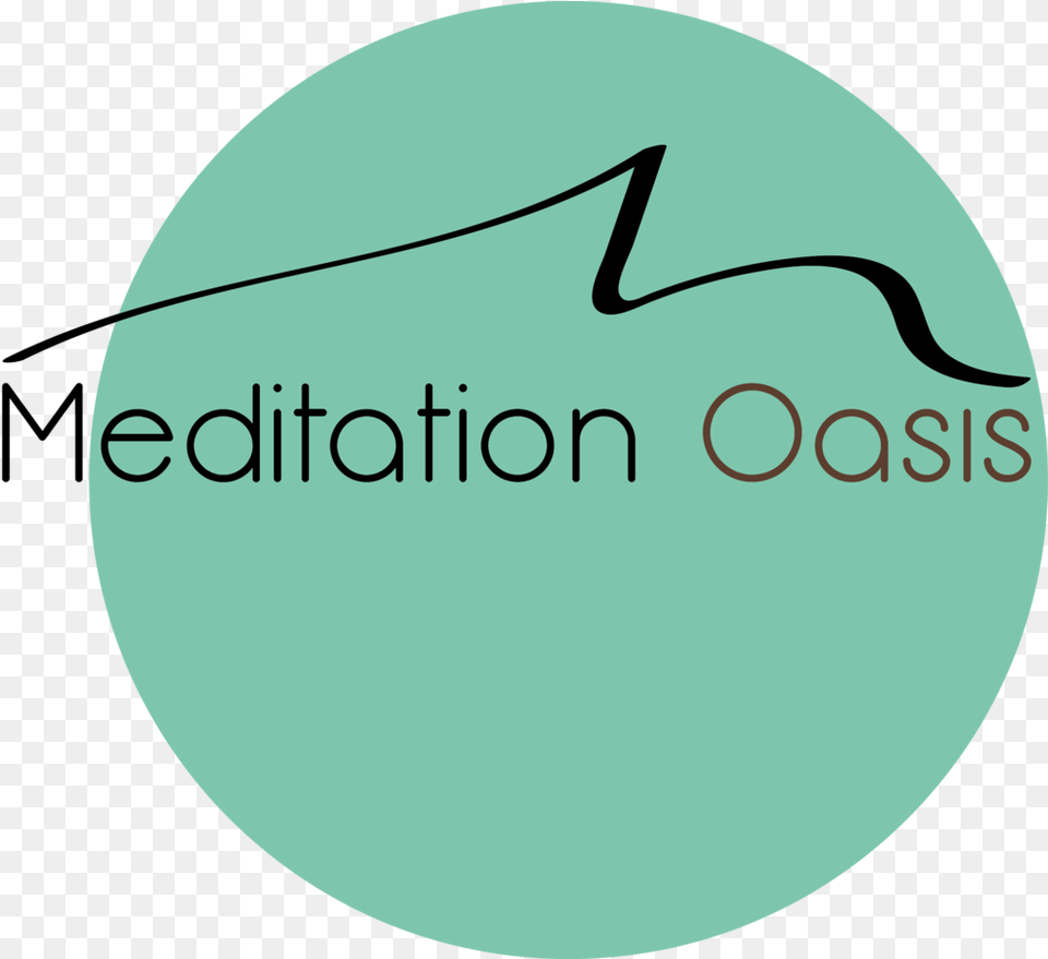 Meditation Oasis Meditate, Sphere, Logo, Text, Disk Free Transparent Png