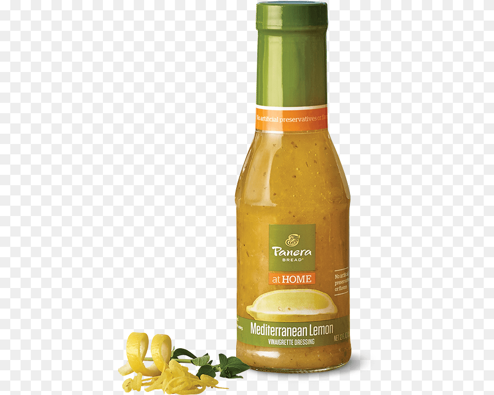Mediterranean Lemon Vinaigrette Dressingsrcset Glass Bottle, Food, Ketchup, Fruit, Plant Png