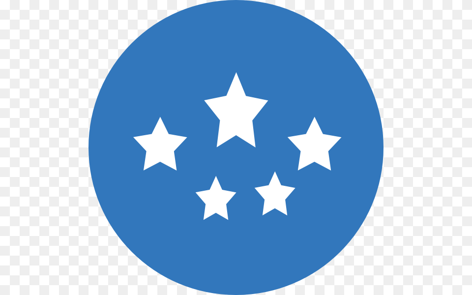 Medium Blue Stars Svg Clip Arts Circle, Star Symbol, Symbol Free Png Download