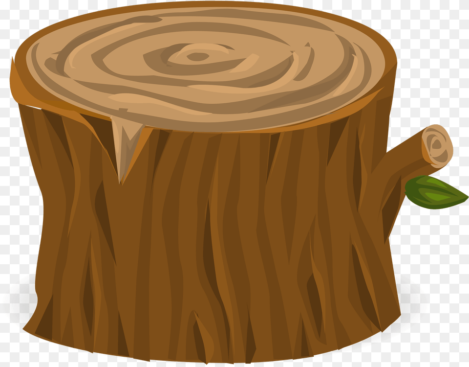 Medium Brown Stump Clipart, Plant, Tree, Tree Stump, Tree Trunk Free Png Download