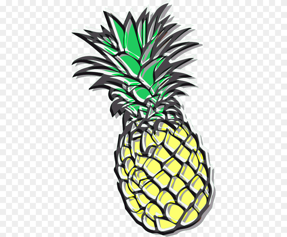 Medium Image, Food, Fruit, Pineapple, Plant Free Png