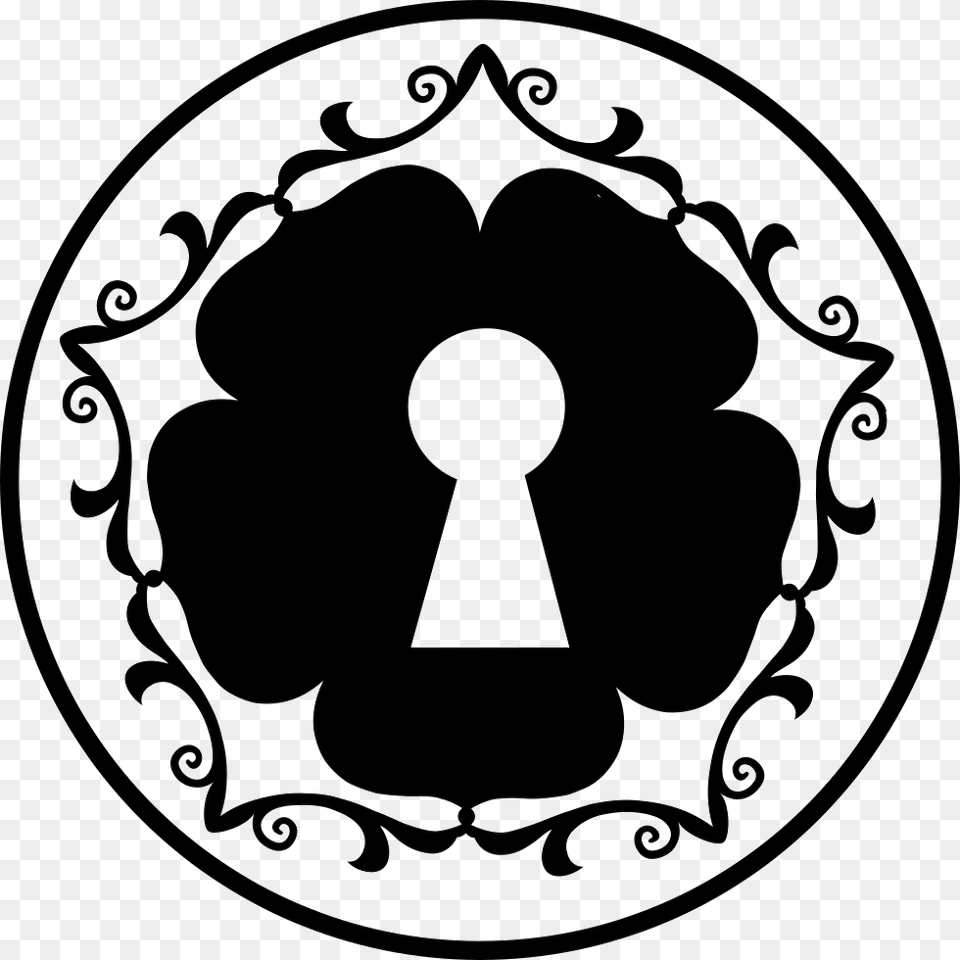 Medium Image Black And White Celtic Designs, Stencil, Emblem, Symbol Free Png