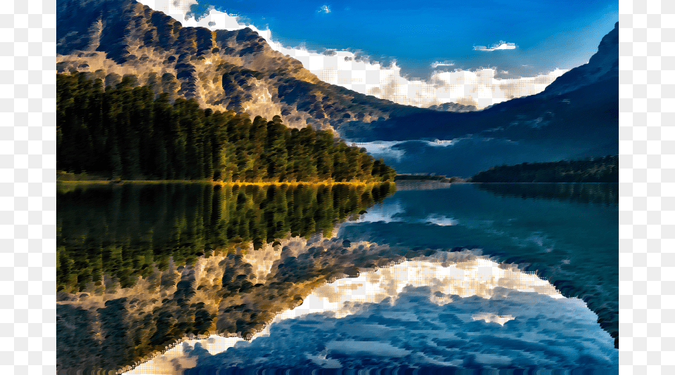 Medium Image Canadian Lake, Fir, Tree, Scenery, Plant Free Png Download