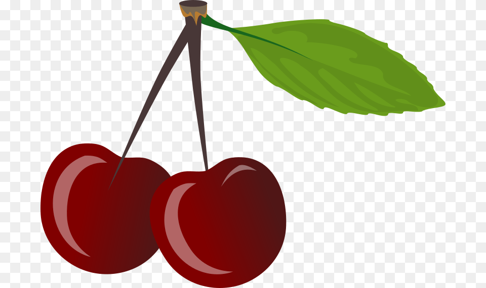 Medium Image Cherry Clipart, Food, Fruit, Plant, Produce Free Png