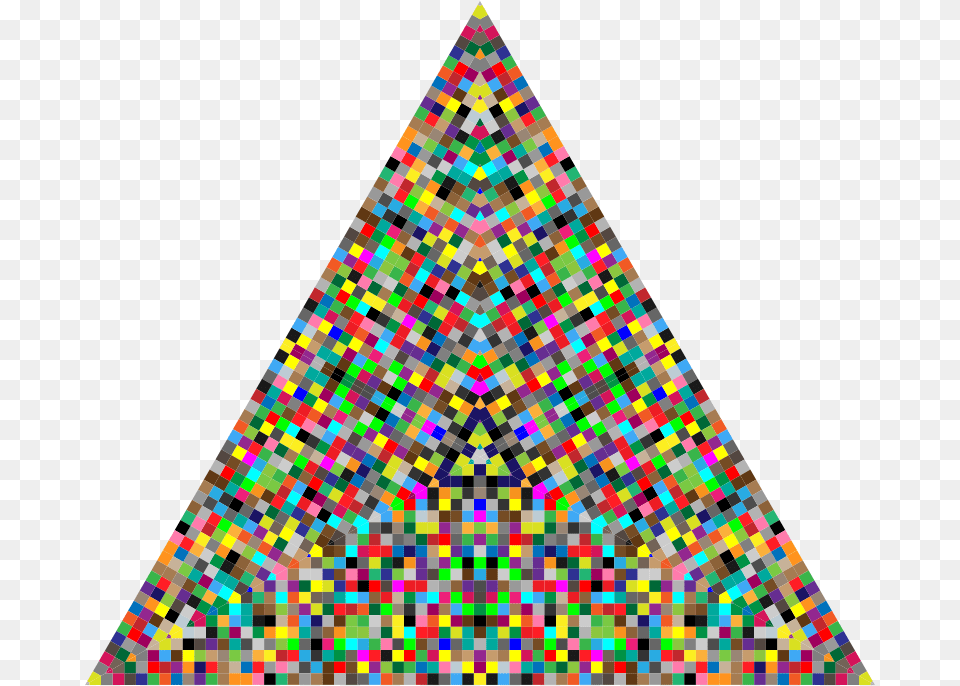 Medium Image Colorful Triangle Transparent, Art, Chess, Game Free Png Download