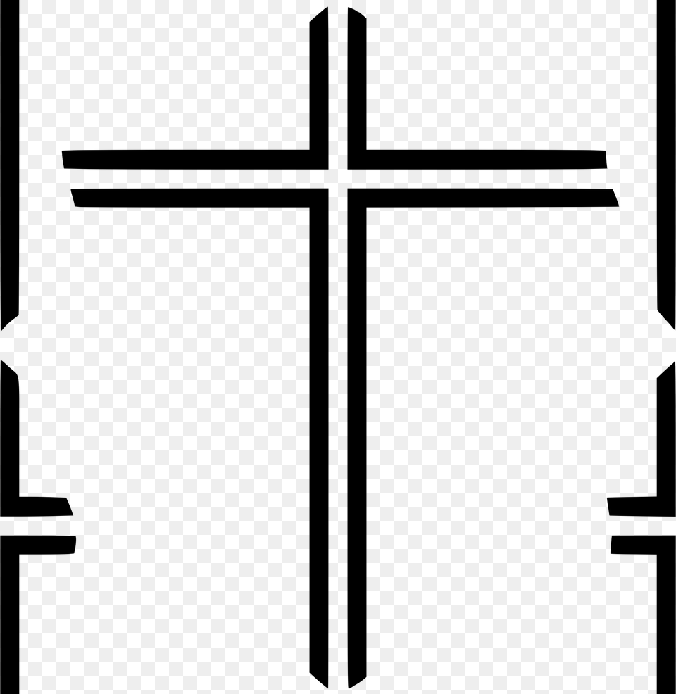 Medium Image Cross, Gray Free Transparent Png