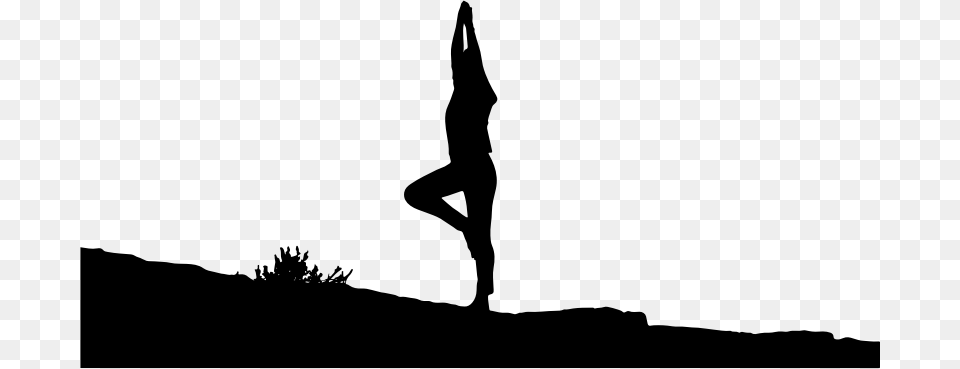 Medium Image Starting My Yoga Journey, Gray Free Png