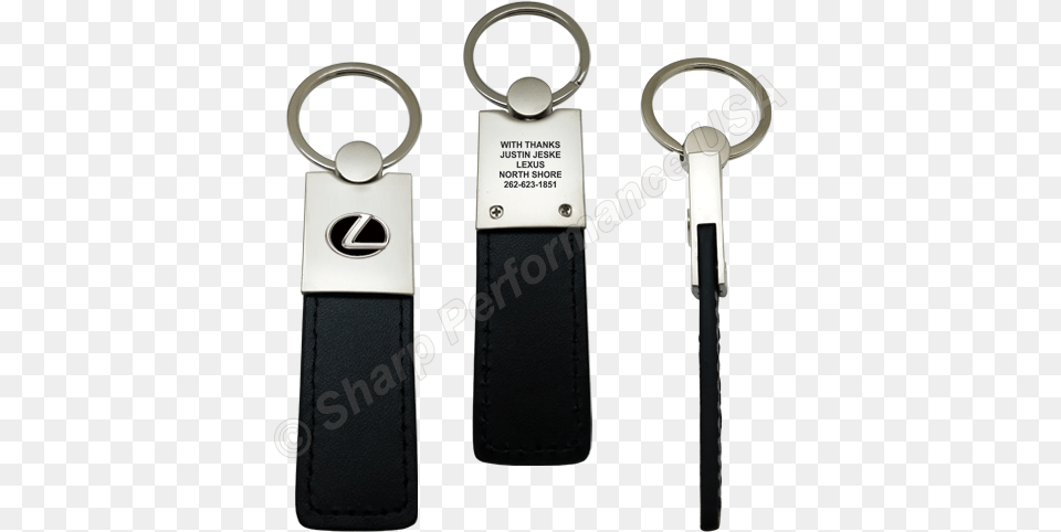 Medium Leatherette Amp Metal Keychain With Contrast Lexus Leather Keyring, Accessories, Belt, Bottle, Cosmetics Free Png