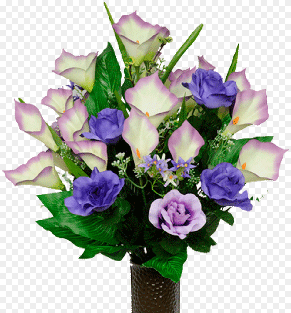 Medium Purple Journey Cone Blue Rose, Flower, Flower Arrangement, Flower Bouquet, Plant Free Png Download