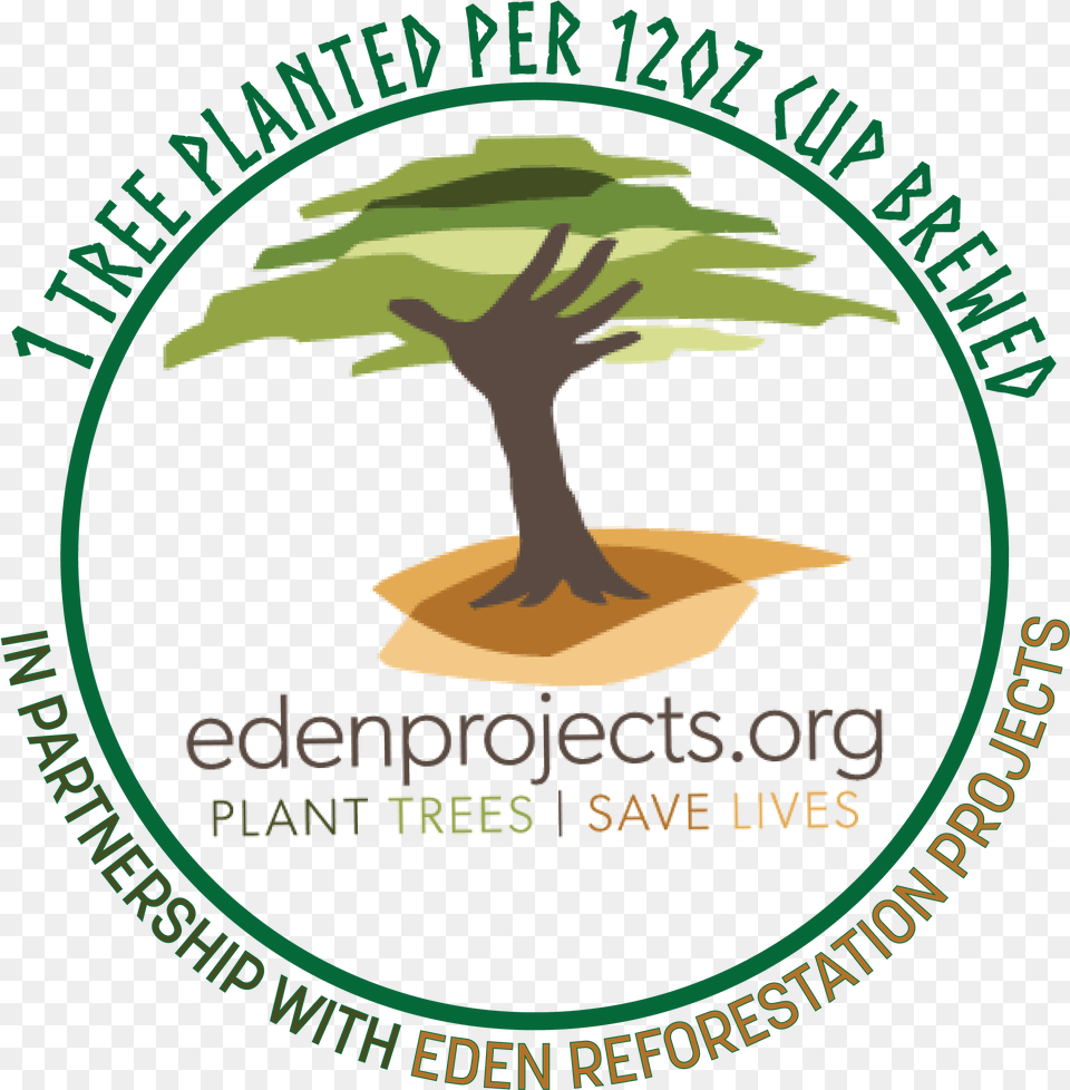 Medium Roast Peru Jan Eden Reforestation, Plant, Vegetation, Tree, Potted Plant Free Png Download