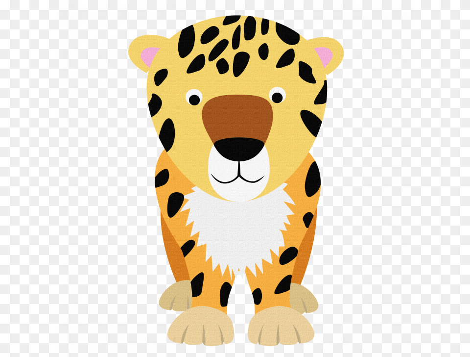 Medium Size Of How To Draw Cheetah Print Legs Drawing Leopard Cartoon, Animal, Mammal, Wildlife, Bear Free Png Download