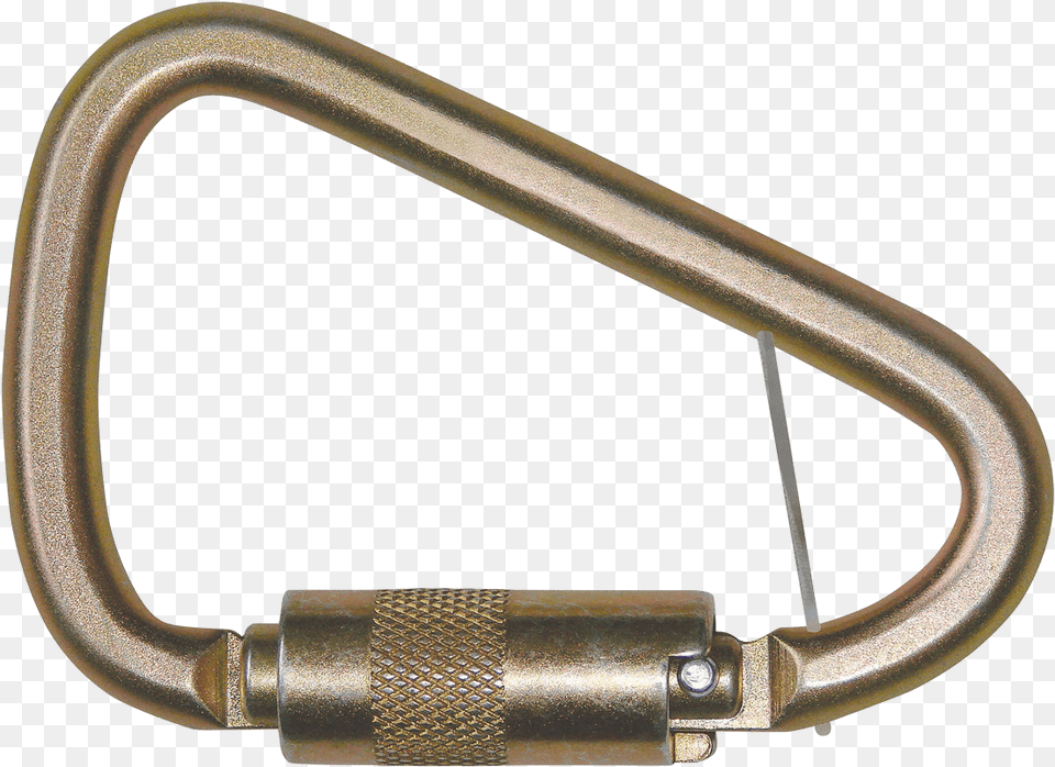 Medium Twist Lock Carabiner With 1 Opening Installing Fall Arrest Carabiner Locking, Smoke Pipe, Electronics, Hardware, Device Png Image