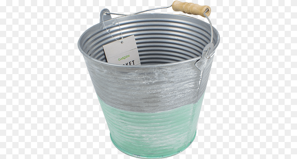 Medium Two Tone Bucket Planter Laundry Basket Free Png Download