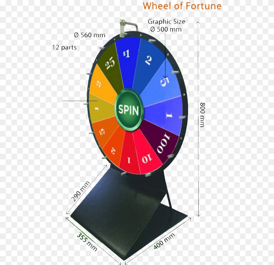 Medium Wheel Of Fortune 500mm Dia Wheel Of Fortune Designs, Hockey, Ice Hockey, Ice Hockey Puck, Rink Free Png