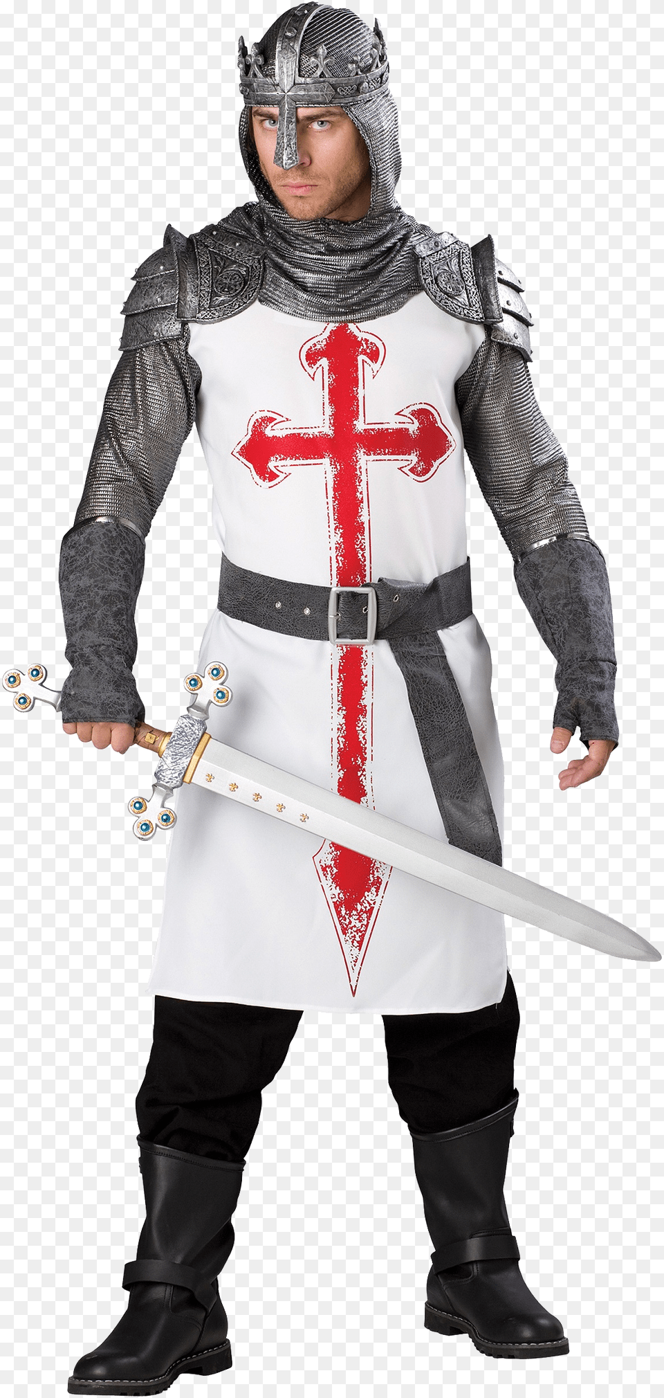 Medival Knight, Weapon, Sword, Clothing, Costume Free Transparent Png