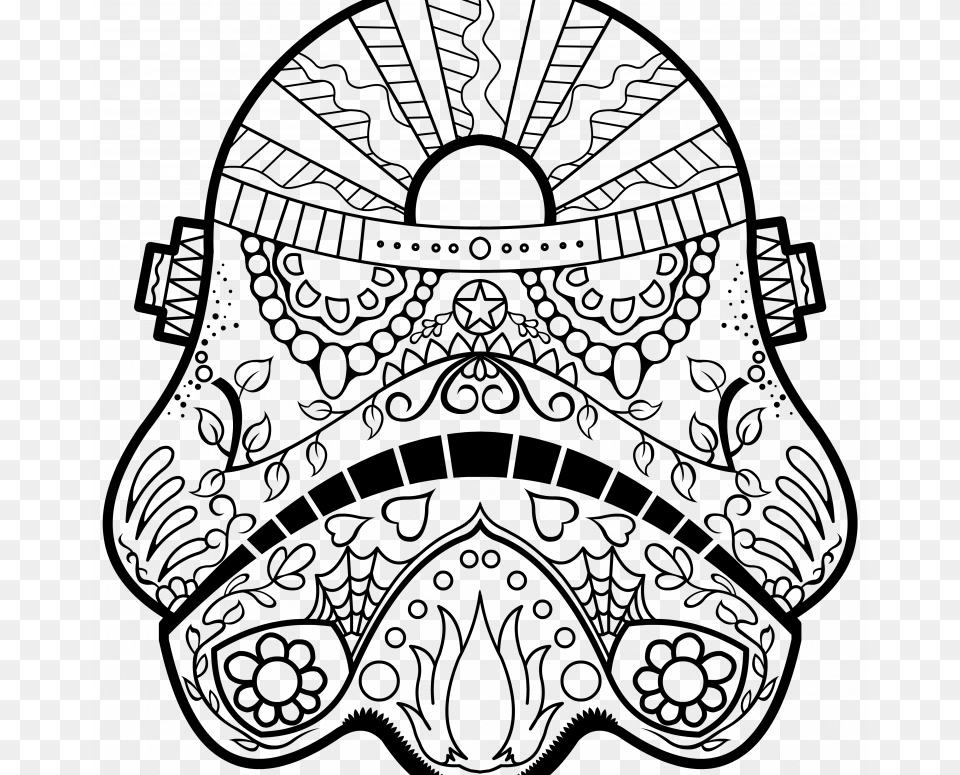 Medquit The Truth About Day Of Dead Coloring Pages For Adults, Gray Free Png