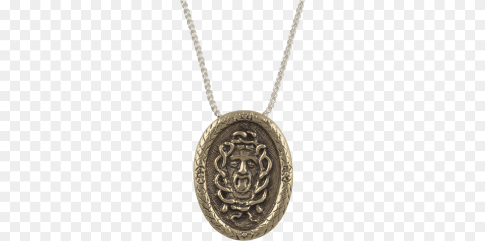 Medusa Necklace Locket, Accessories, Jewelry, Pendant Png