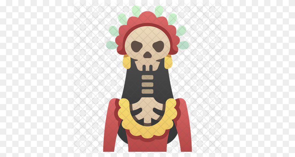 Medusa Skeleton Icon Patchwork, Dynamite, Weapon Free Png