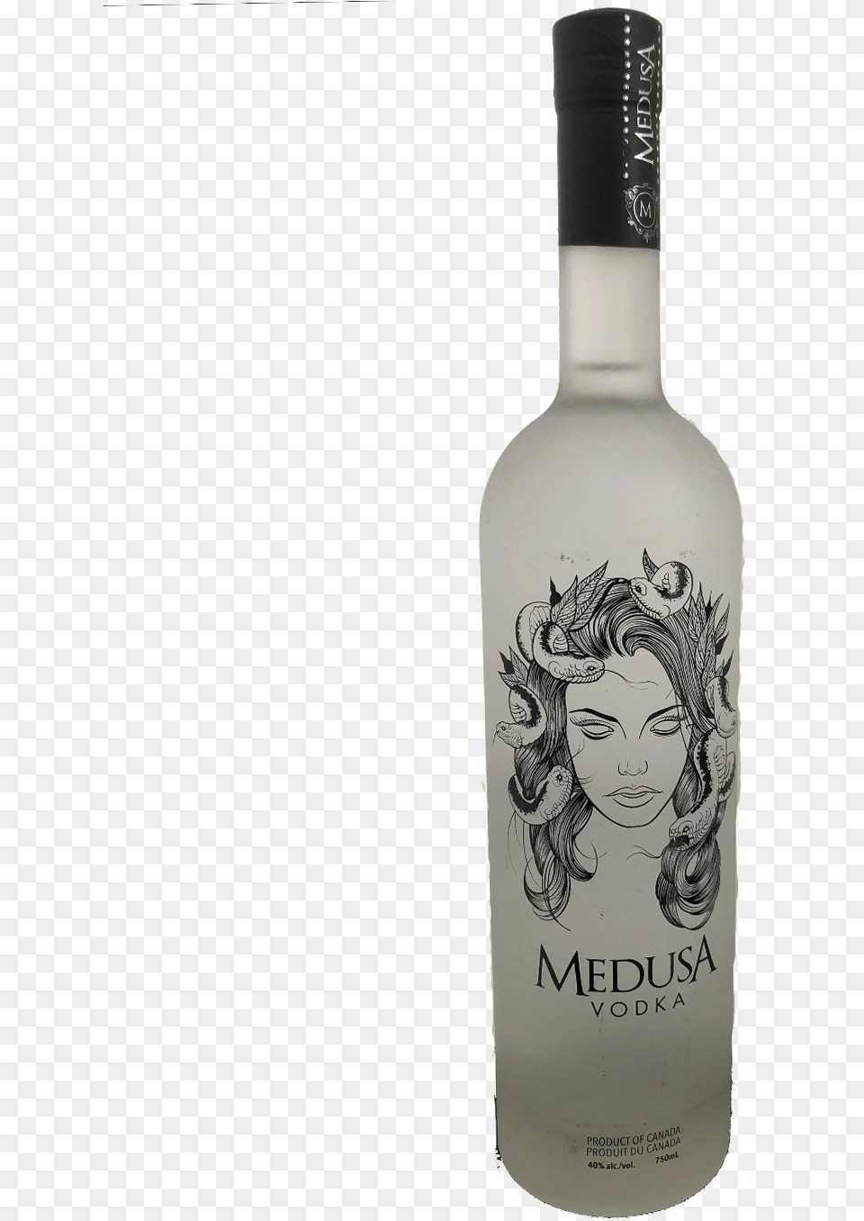 Medusa Vodka Medusa Vodka, Alcohol, Beverage, Liquor, Person Free Png Download