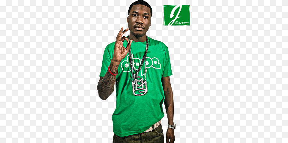 Meek Mill, T-shirt, Clothing, Shirt, Sleeve Free Png