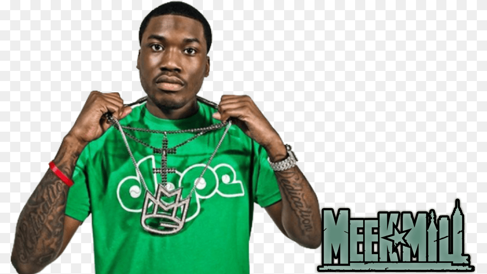 Meek Mill Mmg Chain, Clothing, T-shirt, Accessories, Jewelry Free Transparent Png