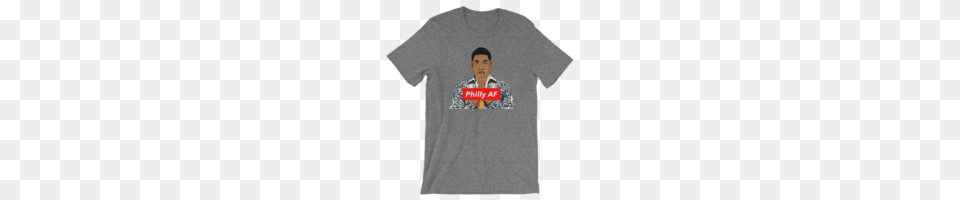 Meek Mill Philly Af Tee Phillyaf, Clothing, T-shirt, Shirt, Adult Png Image