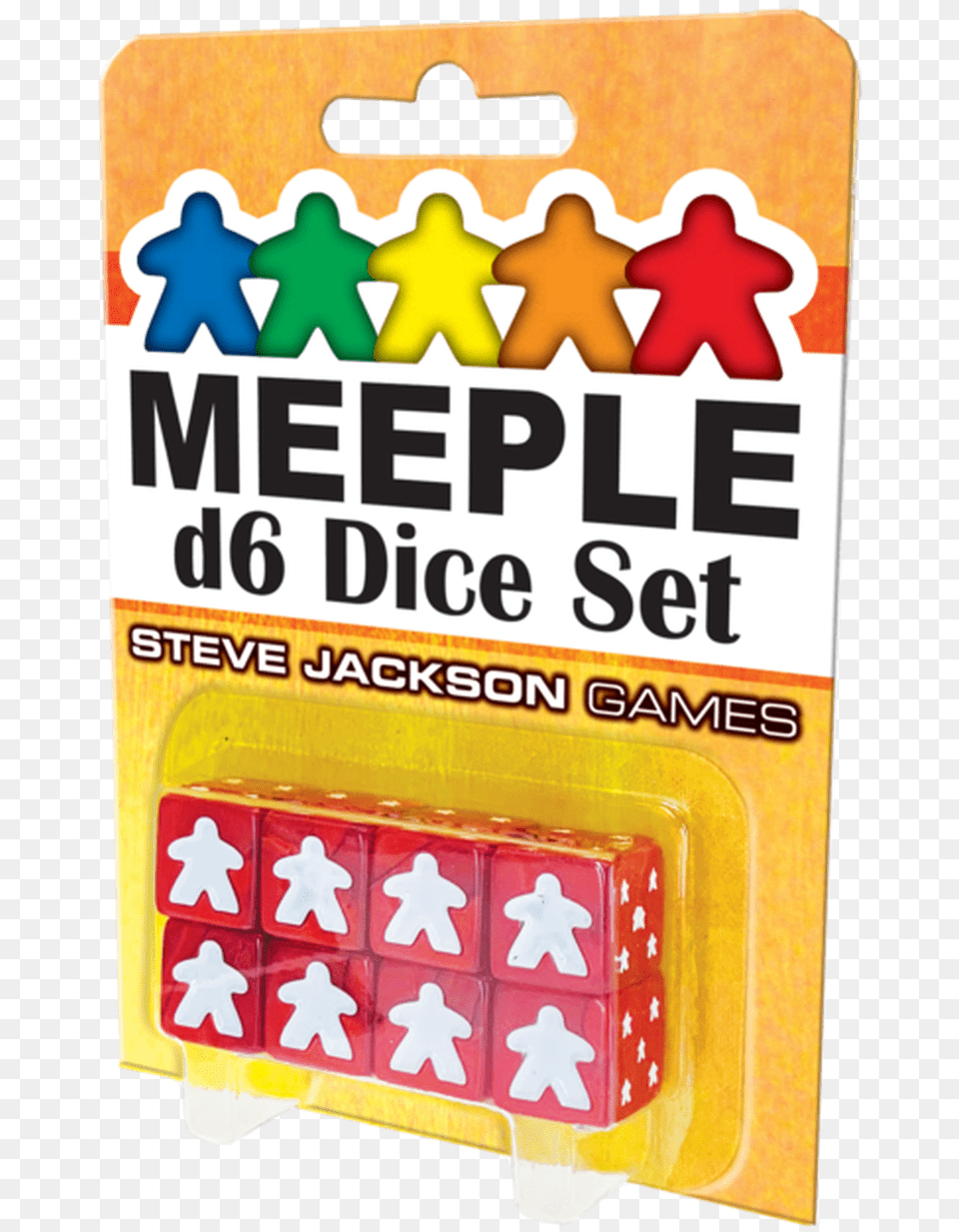 Meeple D6 Dice Set Game Free Png