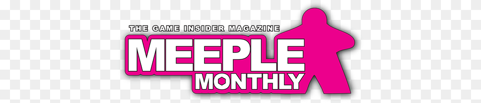 Meeple Monthly Vertical, Logo, Purple Png Image