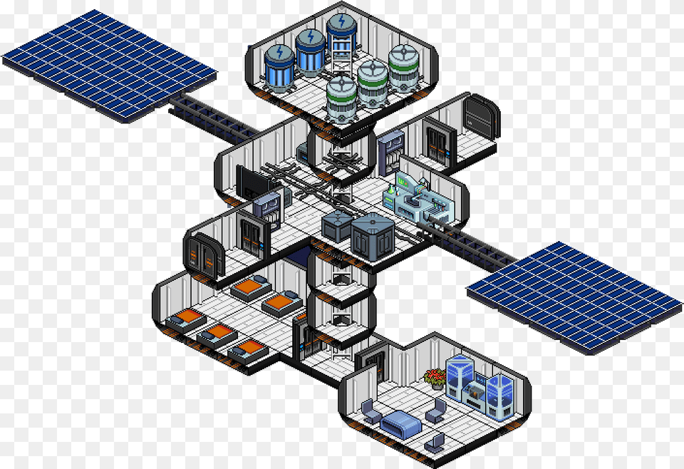 Meeple Station Space Station Interior Map, Electrical Device, Solar Panels, Cad Diagram, Diagram Png Image