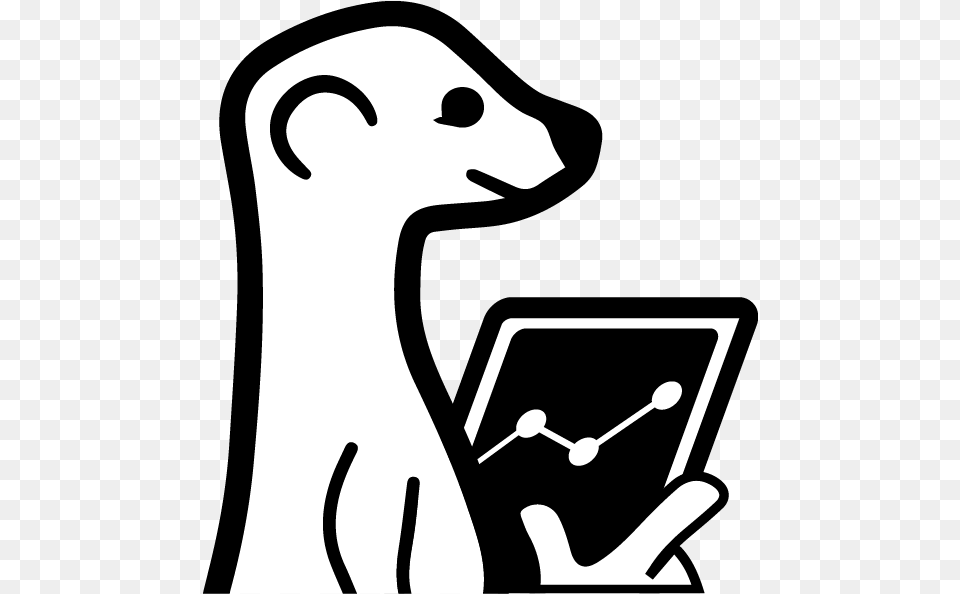 Meerkat Logo Meerkat App, Stencil, Animal, Wildlife, Adult Png Image