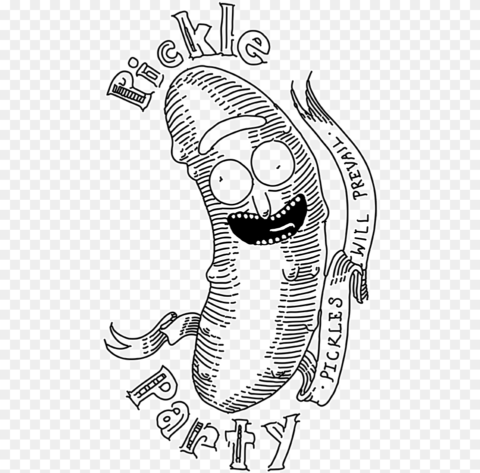 Meeseeks Finally Got Taken Down Which Is A Damned Shame Mr Meeseeks Black And White, Art, Drawing, Baby, Person Free Png Download