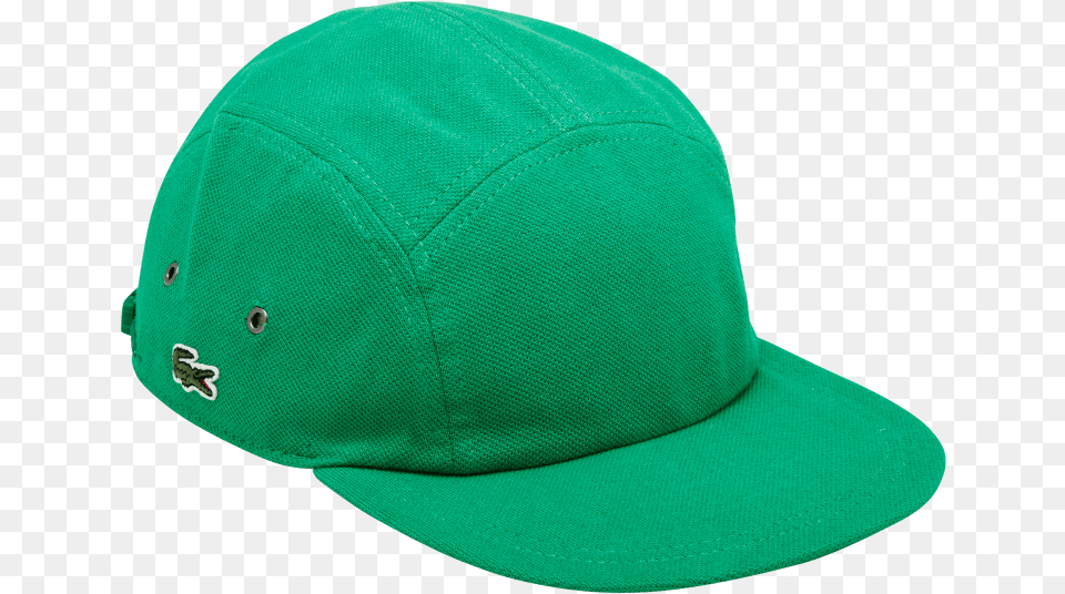 Meet 212a3 6f7ca Supreme Lacoste Pique Camp Cap Baseball Cap, Baseball Cap, Clothing, Hat, Helmet Png Image