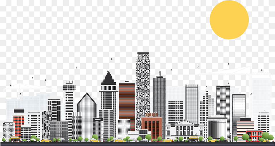 Meet Dallas Vector Graphics, Architecture, Outdoors, Office Building, Night Free Png Download