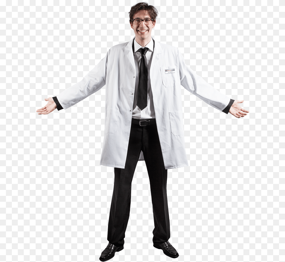 Meet Dr Sound Gentleman, Clothing, Coat, Shirt, Lab Coat Png Image