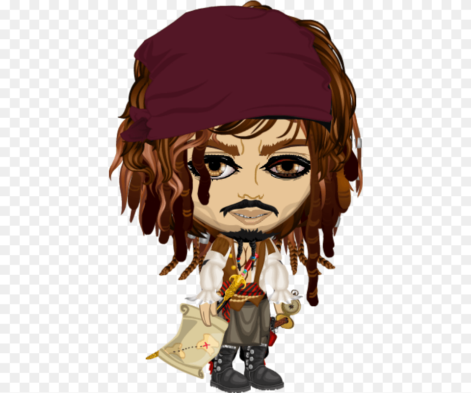 Meet Jack Sparrow Yoworld Jack Sparrow, Publication, Book, Comics, Adult Free Transparent Png