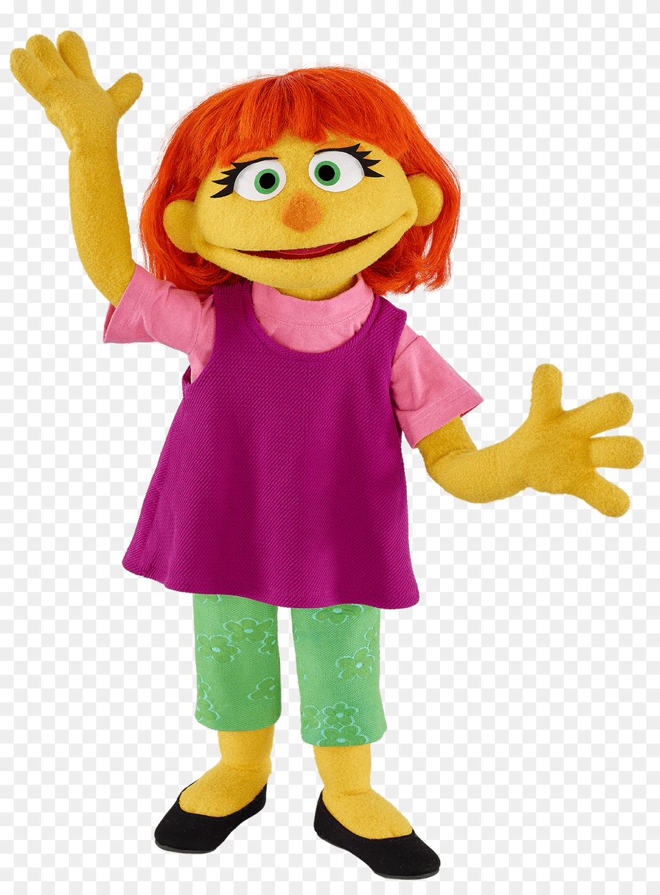 Meet Julia Sesame Streets New Friend Connecticut Public Learning, Child, Female, Girl, Person Free Png