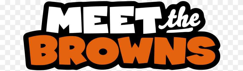 Meet The Browns Fan Art Tv Logo Language, Sticker, Text, Dynamite, Weapon Png
