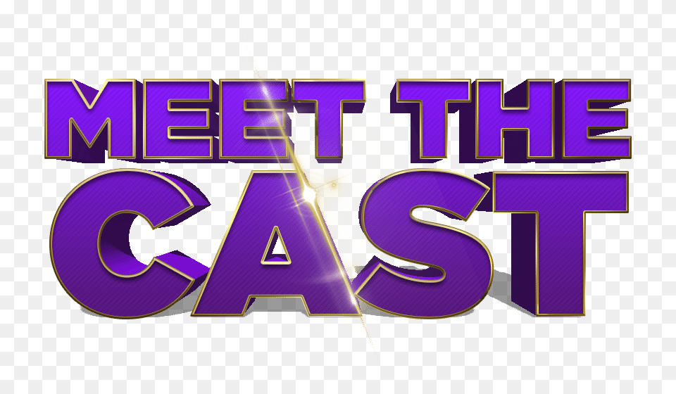 Meet The Cast Graphic Design, Purple, Art, Graphics, People Png