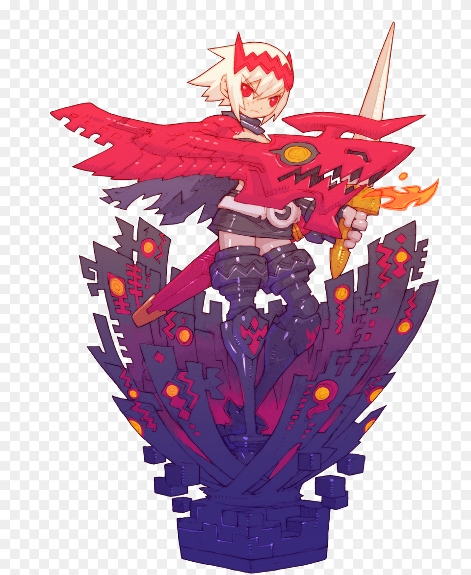 Meet The Cast Here Http Dragon Marked For Death Characters, Baby, Person, Book, Comics Png Image