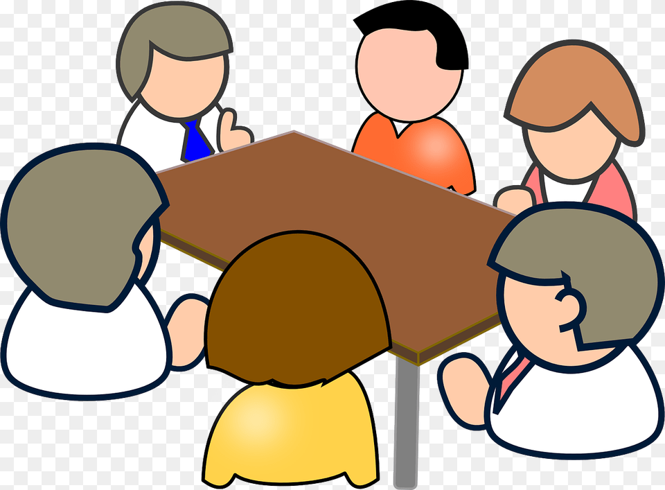 Meeting Conference People Meeting Clip Art, Person, Baby, Face, Head Png Image