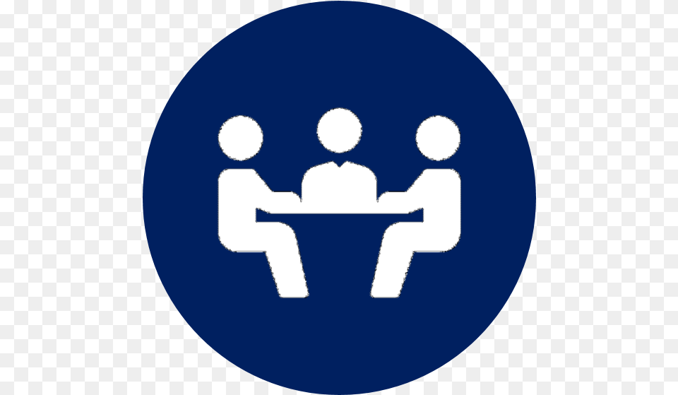 Meeting Icon Blue Sharing, Sign, Symbol, Crowd, Person Free Png Download