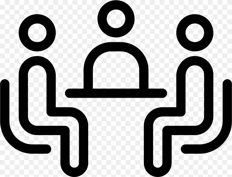 Meeting Icon Free Download And Sala De Reuniones Icono, Gray Png