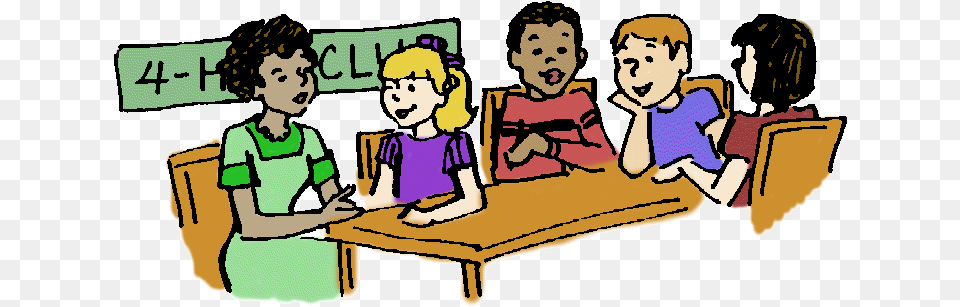 Meeting Student Pencil And Clipart Club, Book, Publication, Baby, Person Free Png Download