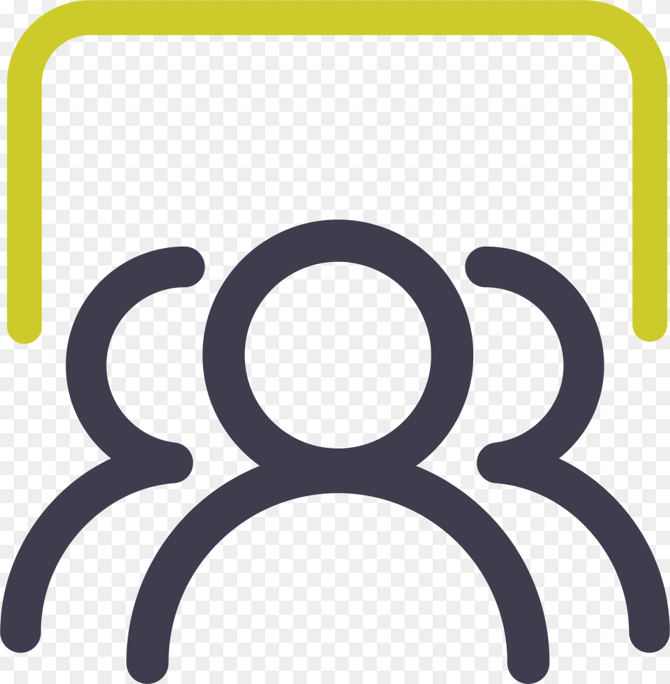 Meetings Ags Customer Segment Icon, Symbol, Smoke Pipe, Horseshoe Free Transparent Png